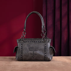 Montana West Whipstitch Collection Concealed Carry Satchel