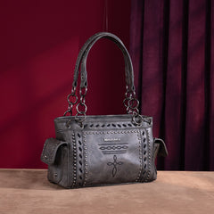 Montana West Whipstitch Collection Concealed Carry Satchel