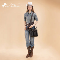 Montana West Western Fringe Bag
