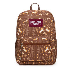 Montana West Serape Aztec Print Backpack-2Pcs Set