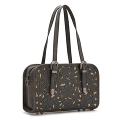 Montana West Western Tooled Small Satchel Bag