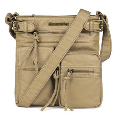 Montana West Multi Pocket Vintage Crossbody Bag