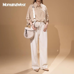 Montana West Dual Zipper Bum Bag