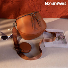 Montana West Dual Zipper Bum Bag