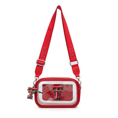 University of Texas Tech Red Raiders Clear Crossbody Bag
