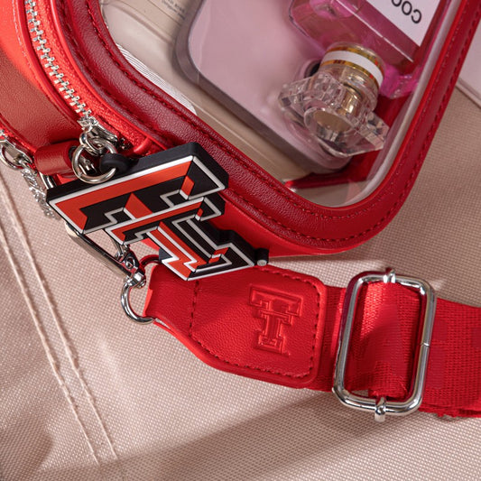 University of Texas Tech Red Raiders Clear Crossbody Bag