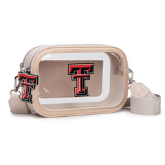 University of Texas Tech Red Raiders Clear Crossbody Bag