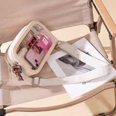 University of Texas Tech Red Raiders Clear Crossbody Bag