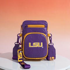 Louisiana State University Fighting Tigers Crossbody Bag