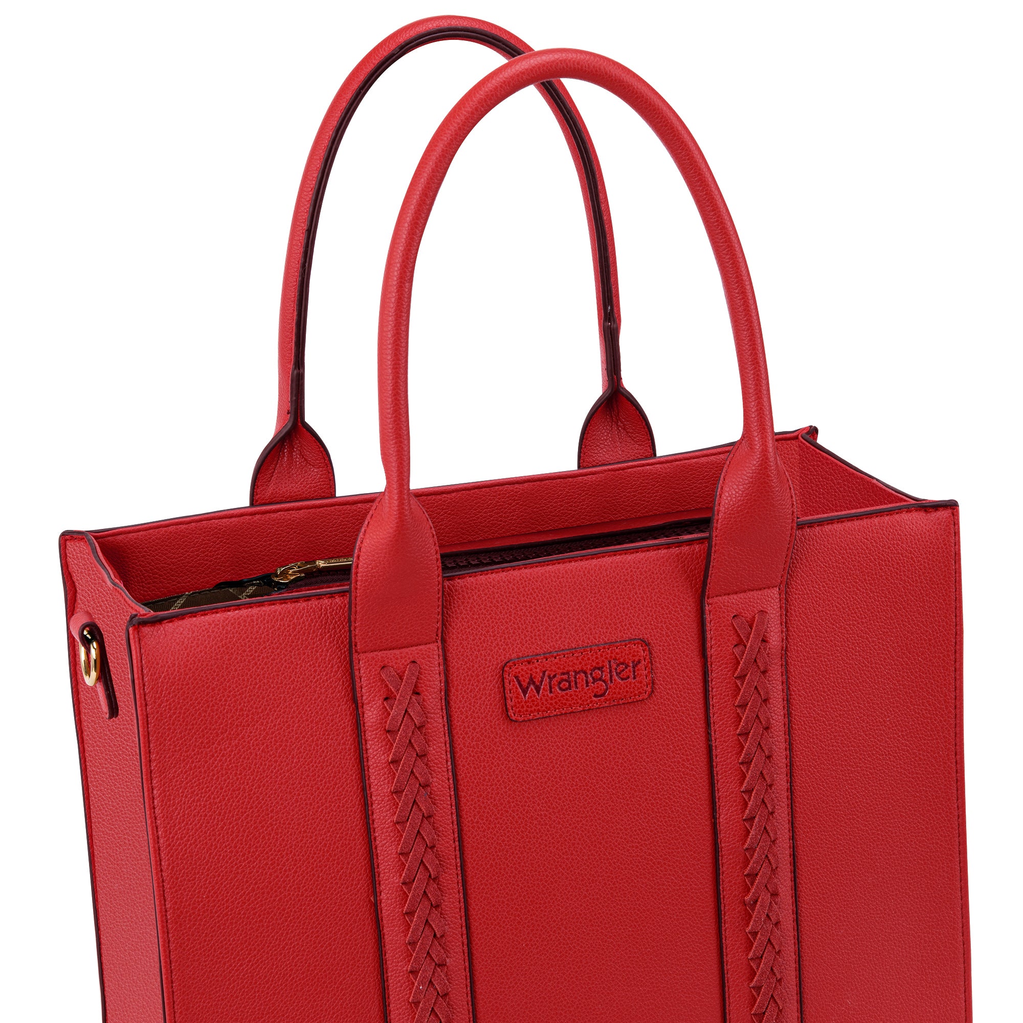 Wrangler Tote Bag for Women Zipper Shoulder Handbag - Cowgirl Wear