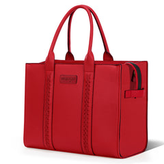 Wrangler Tote Bag for Women Zipper Shoulder Handbag - Cowgirl Wear