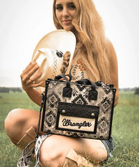 Wrangler Aztec Concealed Carry Canvas Tote