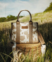 Wrangler Leopard Print Concealed Carry Tote Bag