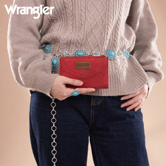 Wrangler V-Shaped Stitching Wallet