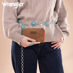 Wrangler V-Shaped Stitching Wallet