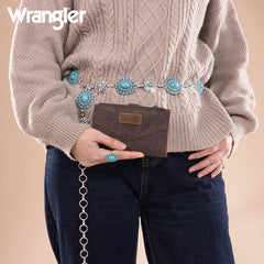 Wrangler V-Shaped Stitching Wallet