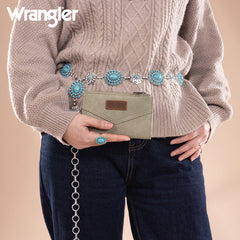 Wrangler V-Shaped Stitching Wallet