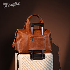 Wrangler Aztec Knitted Duffle Bag
