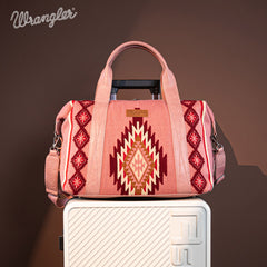 Wrangler Aztec Knitted Duffle Bag
