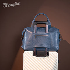 Wrangler Aztec Knitted Duffle Bag