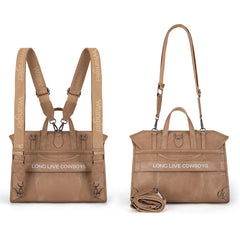 Wrangler Vintage Tote Convertible Backpack/Crossbody Bag
