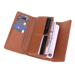 Wrangler Western Floral Tooled Tri-fold RFID Wallet/Wristlet