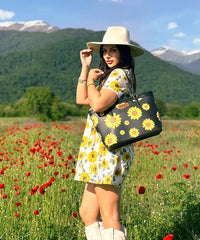 Wrangler Sunflower Print Tote Bag