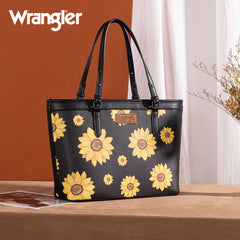 Wrangler Sunflower Print Tote Bag