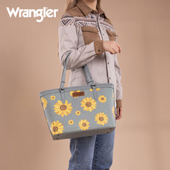 Wrangler Sunflower Print Tote Bag