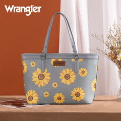 Wrangler Sunflower Print Tote Bag