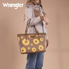 Wrangler Sunflower Print Tote Bag