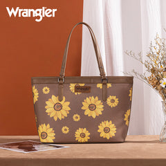 Wrangler Sunflower Print Tote Bag