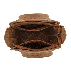 Wrangler Aztec Embroidered Floral Embossed Tote/Crossbody