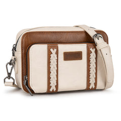 Wrangler Leather Crossbody Purse