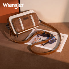 Wrangler Leather Crossbody Purse