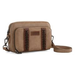 Wrangler Leather Crossbody Purse