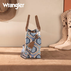 Wrangler Dual Sided Print Canvas Tote Bag