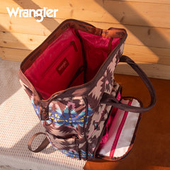 Wrangler Aztec Printed Callie Backpack