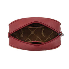 Wrangler Sherpa Aztec Canvas Crossbody