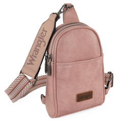 WG87-324 Wrangler Sling Bag/Crossbody/Chest Bag  - Pink