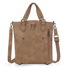 WG94G-9110  Wrangler Tote Convertible Backpack/Crossbody Bag - Khaki