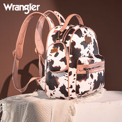 Wrangler Cow Print Backpack