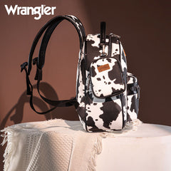 Wrangler Cow Print Backpack