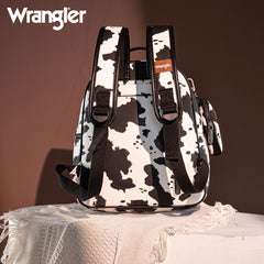 Wrangler Cow Print Backpack
