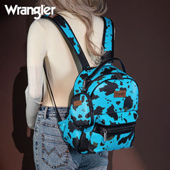 Wrangler Cow Print Backpack