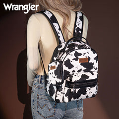 Wrangler Cow Print Backpack