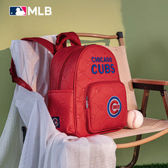 MLB Chicago cubs Sports Backpack-Red