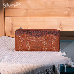 Wrangler Embroidered Boot Scroll Crossbody Purse