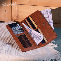 Wrangler Embroidered Boot Scroll Crossbody Purse