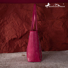 Montana West Aztec Embroidered Collection Concealed Carry Tote